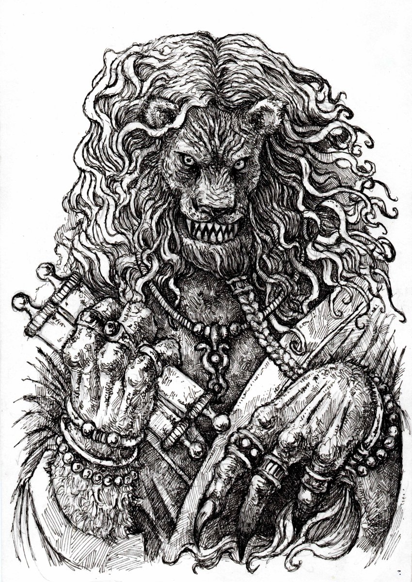 New drop alert!! 🚨
New Demons of Ars Goetia 😈

"Marbas" 🦁
The cure and diseases, lord of 36 legions of demons.
Available now 6.66 $XTZ <a href="/objktcom/">objkt</a> 

Check link down below ⬇️🔗