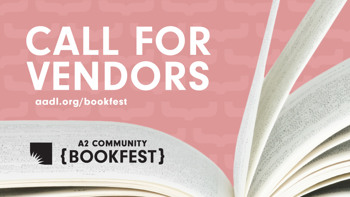 A2 Community Bookfest is thrilled to return to Ann Arbor this fall and we're searching for authors, booksellers, & organizations to join the celebration! Applications are NOW OPEN and will be accepted until 11:59 pm on Friday, June 14. 📖 Apply TODAY: bit.ly/3wCWPYp