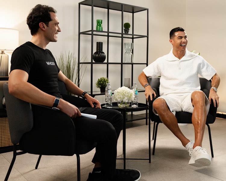 Podcast uploading… @Cristiano @whoop