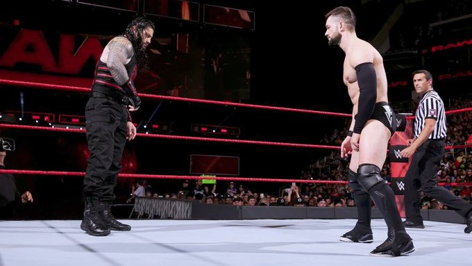 5/15/2017

Roman Reigns defeated Finn Balor on RAW from the Prudential Center in Newark, New Jersey.

#WWE #WWERaw #RomanReigns #RomanEmpire #TheBigDog #TheTribalChief #TheHeadOfTheTable #AcknowledgeMe #TheBloodline #FinnBalor #TheDemon #ThePrince #TheJudgementDay