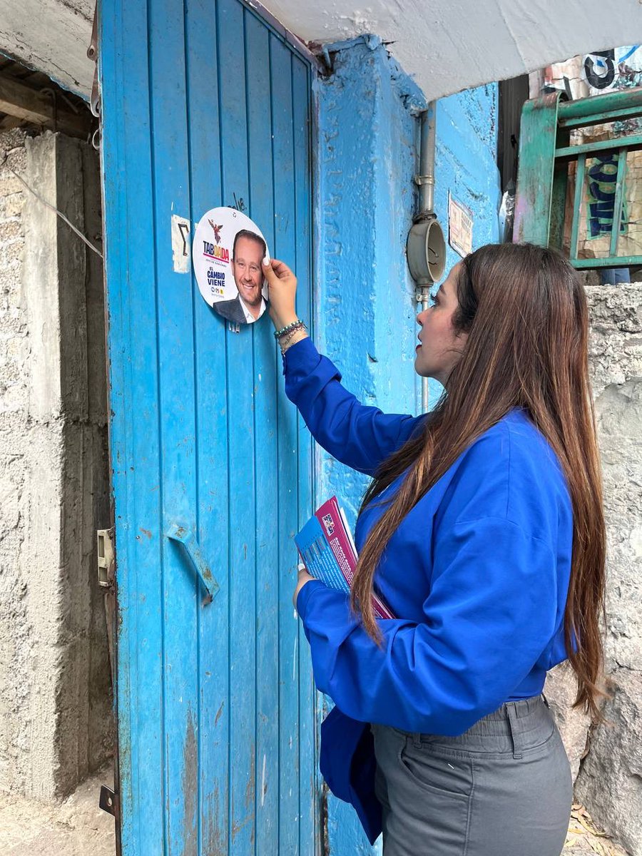 Estamos llevando a cada rincón de #GAM el mensaje de nuestro próximo Jefe de Gobierno @STaboadaMx. No tengan duda, #ElCambioViene.