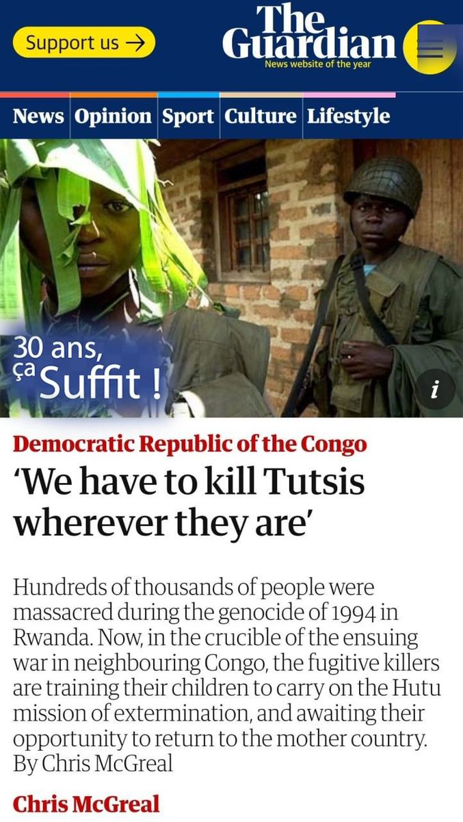 The ongoing violence in the DRC is a direct result of Tshisekedi's failure to address the root causes of conflict. #TshisekediAgainstPeace #TshisekediIsKilling