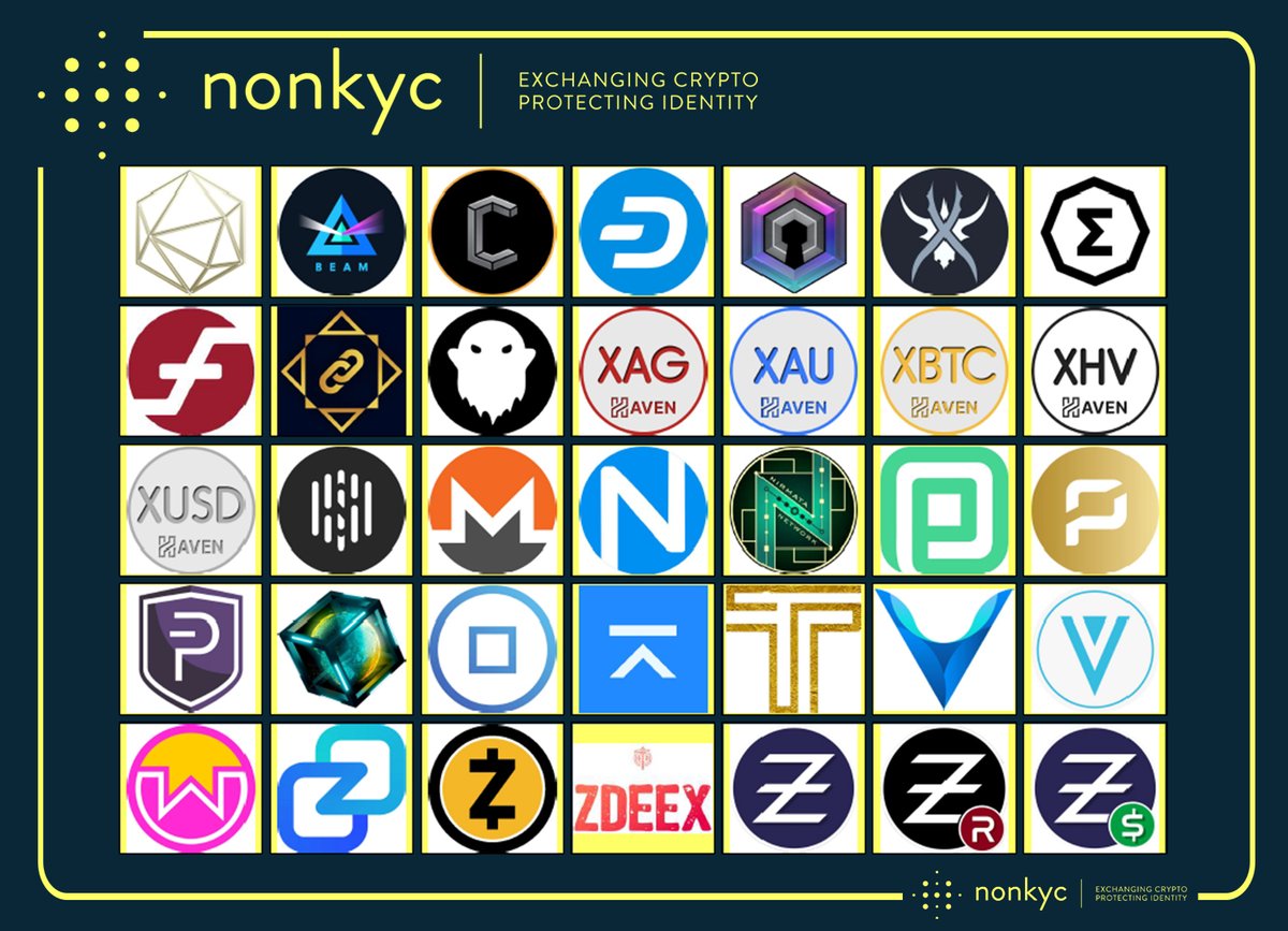 @schmidt1024 Freedom and privacy must be protected and are one of the most important human rights. Large companies worldwide, data traders, banks, governments, they all make a lot of money with our personal data. That was not the mindset of #crypto. We, @nonkyc_exchange, also want to provide