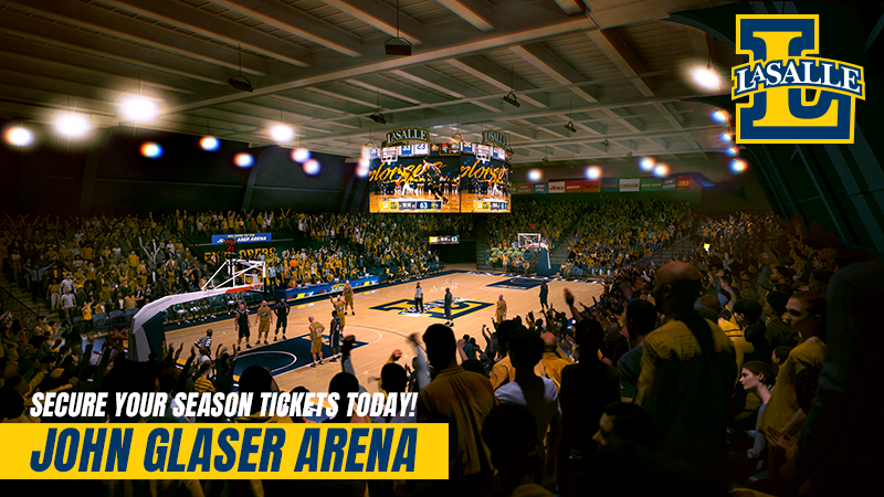 🚨ATTENTION EXPLORER NATION🚨

The time has come to secure tickets for the 2024-25 La Salle men's and women's basketball seasons at the new John Glaser Arena! 

Men's Deposit 🔗: tinyurl.com/3m9264kd
Women's Ticket 🔗: tinyurl.com/ykmxddjr

#GoExplorers🔭