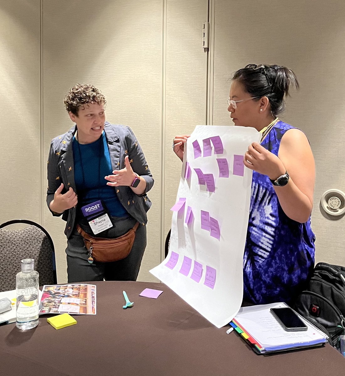 SperlingCenter's tweet photo. Our team had the opportunity to present at #boostconference this year! Our workshop, "A Mix of Art and Science: Telling Your Program's Story" was a success led by consultants Carrie and Katie! https://t.co/PKaPI1hoxJ