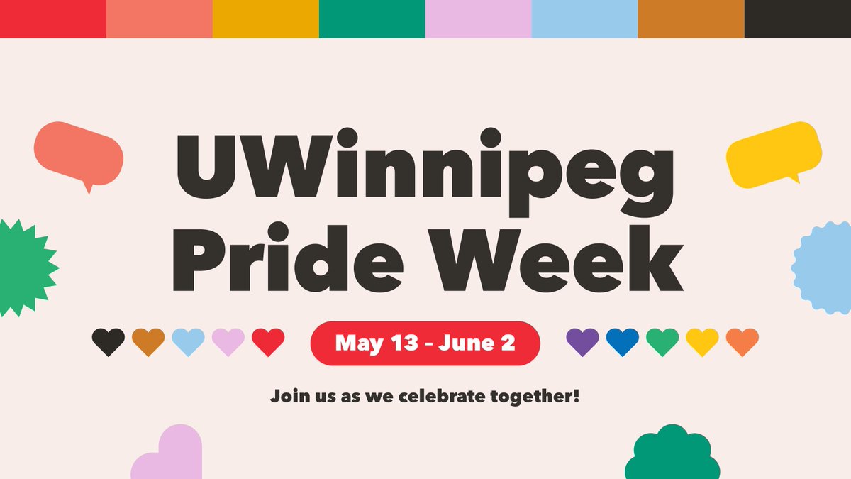 Pride Week continues! 🏳️‍🌈 There are lots of great ways to get involved this year. Join us for a flag raising on May 16, represent your university in the Pride Parade on June 2, or attend one of the many other exciting Pride Week events. LEARN MORE ➡️ buff.ly/44H7Qog