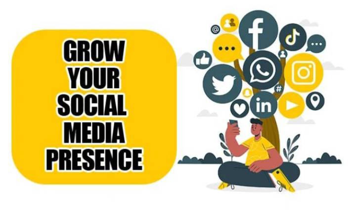 Social media presence sort description. #twittermarketer #digitalmarketer #organicgrowth  #SocialMediaManagement