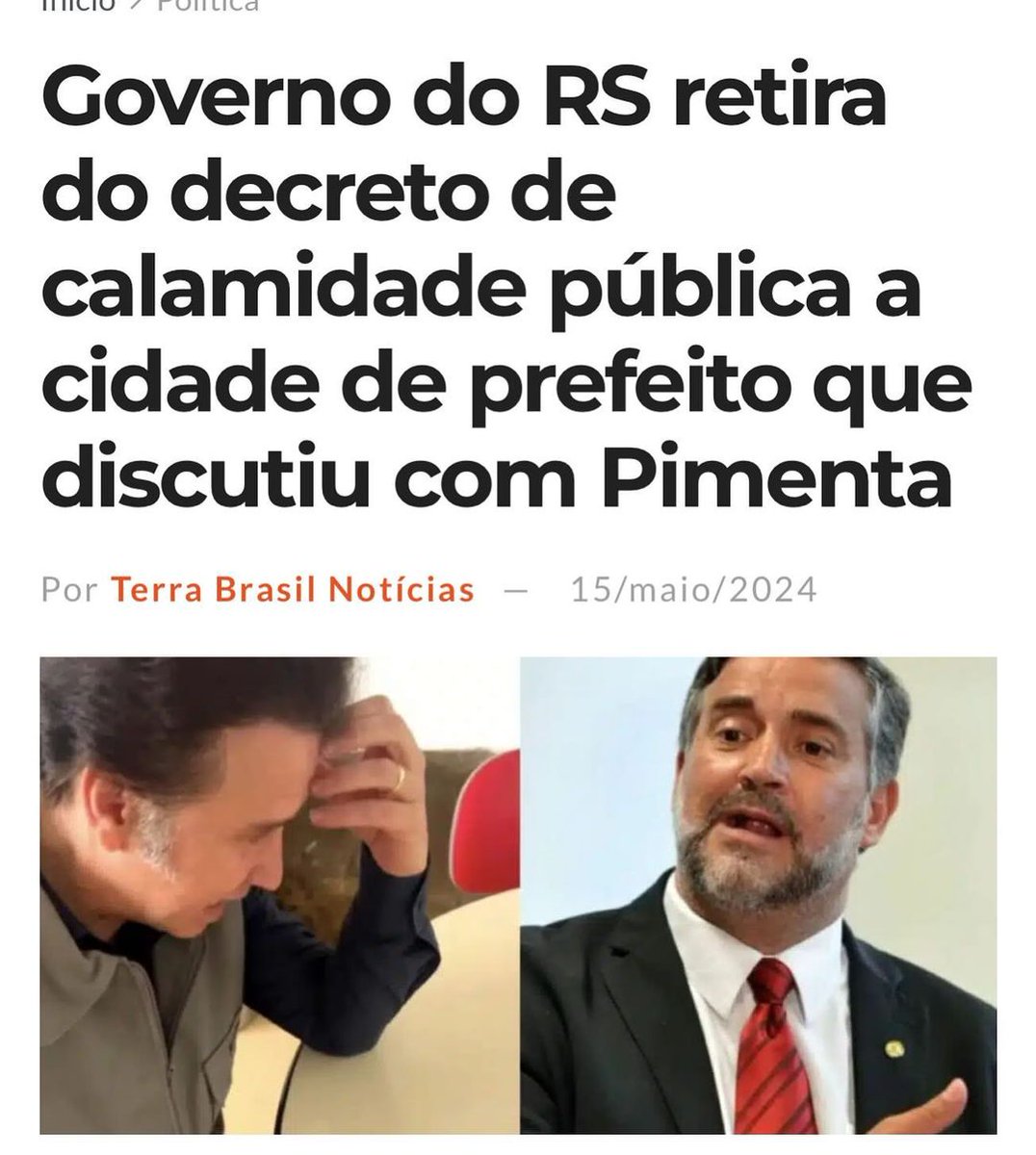 💢🗣️ Governo do amor a vingança segue a todo vapor 🫠 É o povo pelo povo!