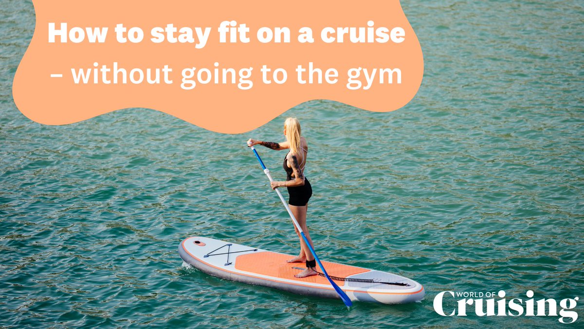 If you’re looking to stay fit while on a cruise but aren’t keen on pumping iron, then consider swapping the gym for a watersport... Read more here: bit.ly/3wCAavm #fitnesstips #cruise #cruiseadvice