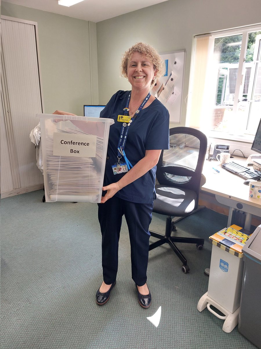 Claire has been working non-stop to get ready for the Dying Matters conference tomorrow. We hope you're ready!