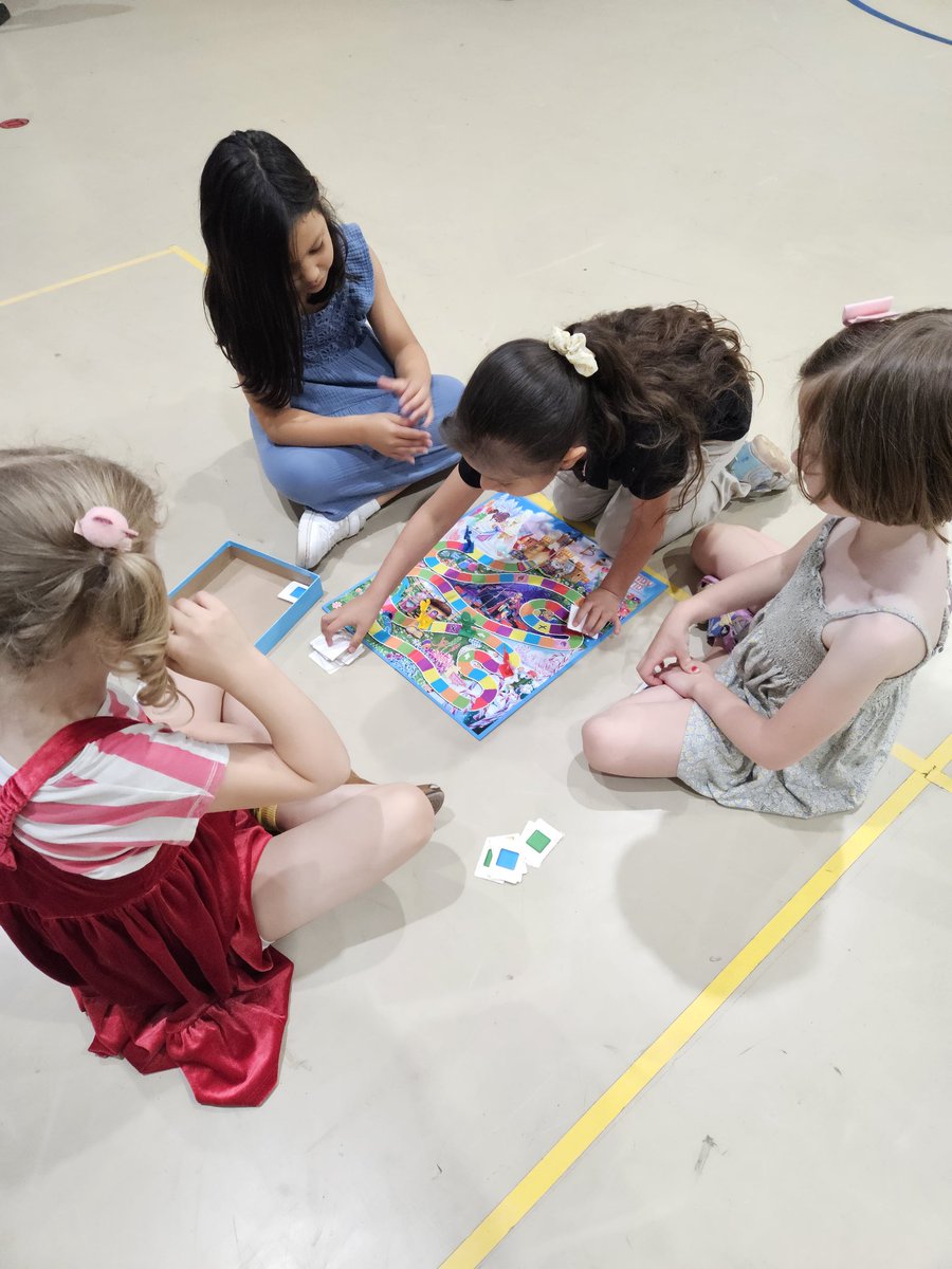 We tried something new with our kindergarteners by adding some fun board games to a center this week! They are loving it!