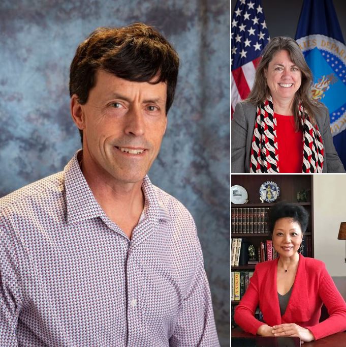 USDA_ARS's tweet photo. Vote now! ✅ ARS researchers Dr. Yan Ping (Judy) Chen, Dr. Jay Evans &amp; Dr. Tara McHugh have been named as finalists for the 2024 Samuel J. Heyman Service to America Medals. Submit your vote for them for the #Sammies People's Choice Award! https://t.co/Xa7Q823cGG #USDAScience https://t.co/352B6Pejha