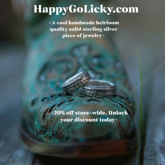 HappyGoLicky.com ~ A sterling silver unisex rustic ring of replicated real tree bark is heavily oxidized and hand spot polished to accentuate the detail of the wood grain with all its rugged fissures and striations, an organic texture drafted by Mother Nature. #barkring