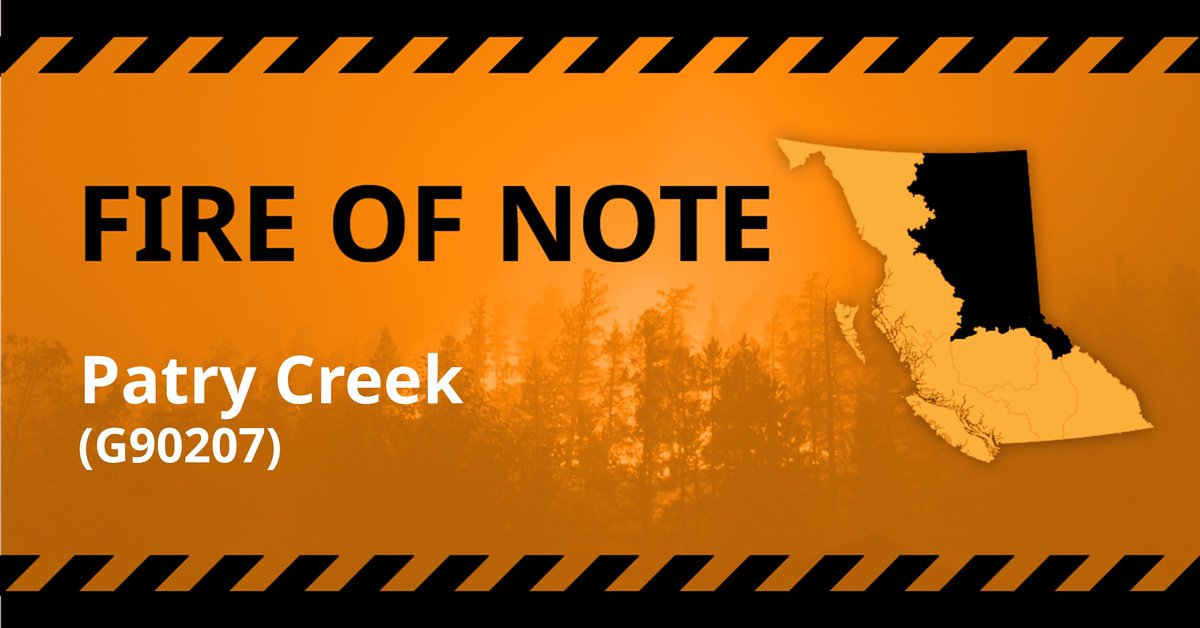 Patry Creek fire, north of Fort Nelson, now a 'fire of note' #northernbc #bcfires #cityofpg @BCGovFireInfo pgdailynews.ca/index.php/2024…
