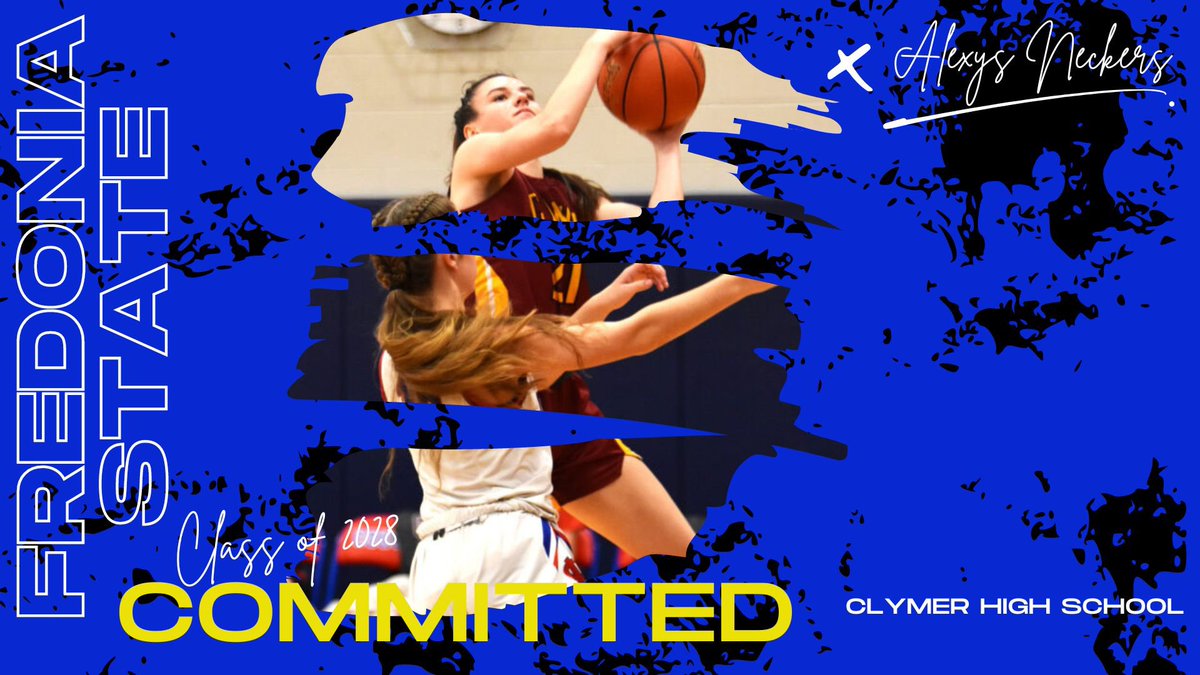 Let’s give a warm welcome to Alexys Neckers from Clymer, NY, just down the road!

Welcome to the Blue Crew 💙