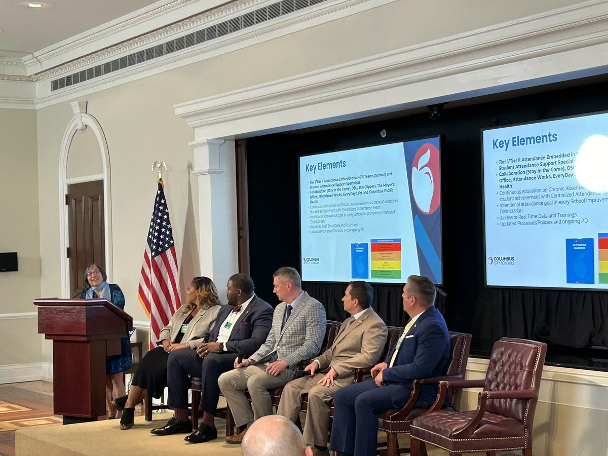 Inspiring to hear from leaders from @RPS_Schools, @ColsCitySchools, @JohnstownSD, Albuquerque Public Schools and @attendanceworks at today’s @WhiteHouse #EveryDayCounts summit. Learn more about their work to address chronic absence here partnershipstudentsuccess.org/districts-addr…