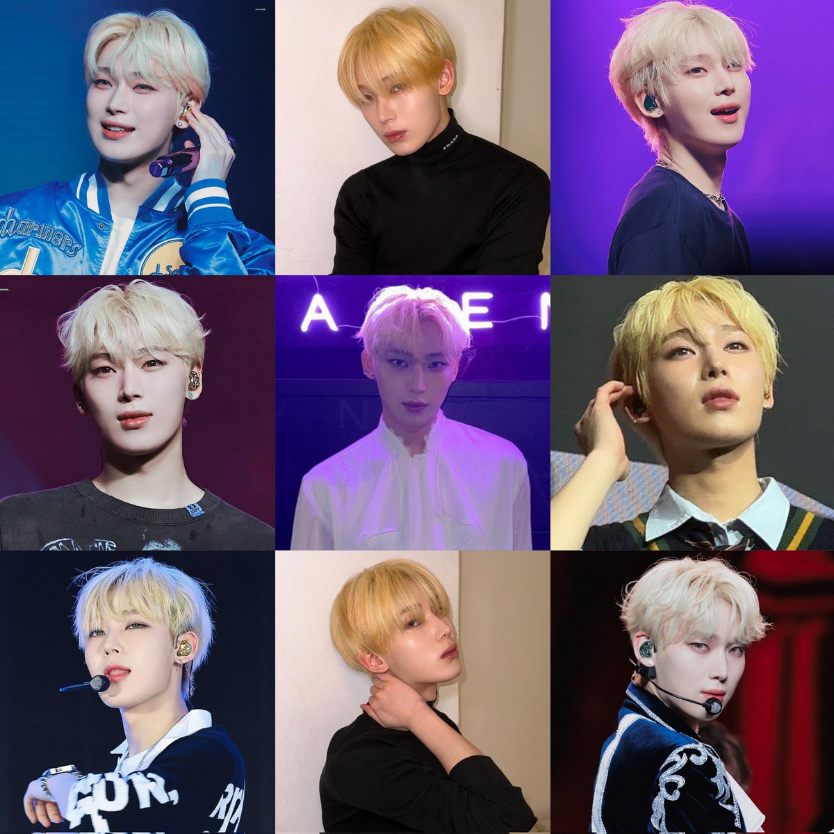 blonde kim sunoo actually changed the trajectory of my life