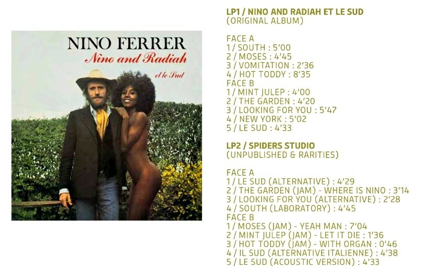 Une réédition du gigantesque Nino & Radiah avec un disque entier de bonus dont la version italienne du Sud ? C'est oui.