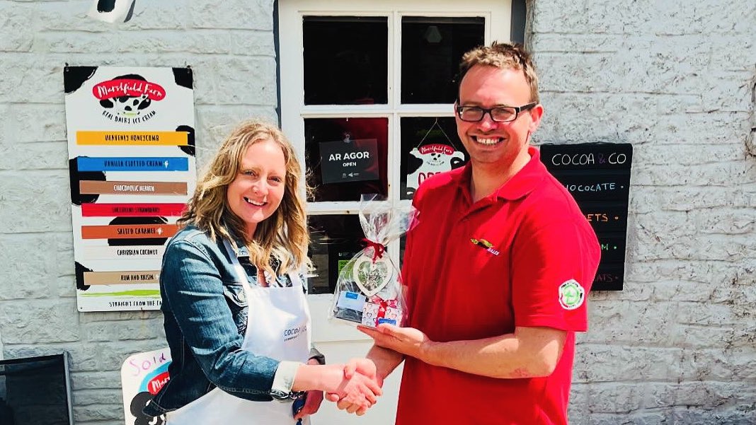 A big thankyou to Cocoa & Co of Cowbridge for the kind donation of a chocolate and coffee gift set, to be raffled at our 30th anniversary dinner dance fundraiser.