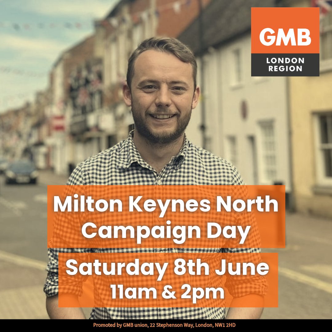 Save the date! 🟠SATURDAY 8TH JUNE⚫️ Our next Campaign Day will be in Milton Keynes North helping @chriscurtis94 to become the next Labour MP.🌹 Meet: Milton Keynes Central Station🚂 Time: 11am and 2pm If you can join us sign up here: forms.office.com/e/aW7vzv5zJZ