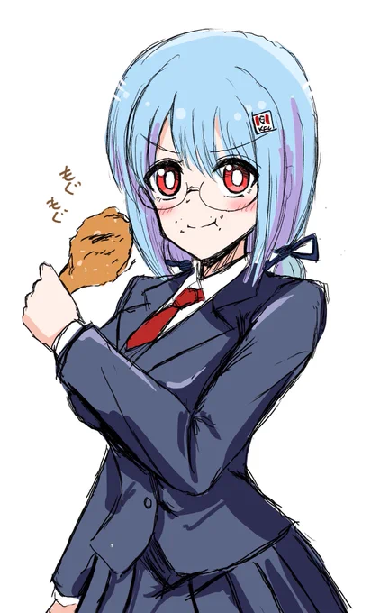 真面目トウドウちゃんを書きました。Twitterでは真面目KFCちゃんと名乗っています。決してハンバーガーちゃんでも真面目バーガーちゃんでもありません 