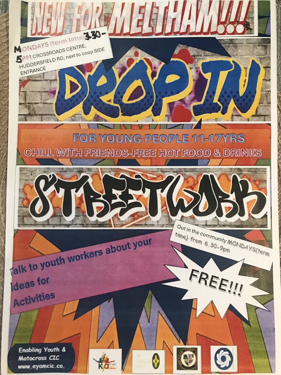 Kirklees_Youth's tweet image. 🌟 Exciting News for Meltham Youth! 🌟

We're thrilled to announce the opening of our new drop-in center for young people in Meltham! Join us for free hot food, refreshing drinks, and engaging conversations with our dedicated youth workers.🍔☕️ #MelthamYouth #DropInCenter