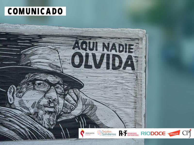 El asesinato de Javier Valdez no saldrá de la impunidad hasta que todos los responsables sean juzgados; la @FGRMexico y @SRE_mx tienen grandes pendientes. Como cada año desde 2017, exigimos verdad, justicia, reparación y no repetición. 📌 Comunicado bit.ly/4akVbIH