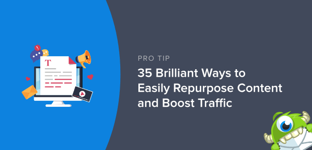 Reusing top content saves time and enhances your brand and conversions. 📈

Learn 35 easy ways to repurpose content for continuous impact. #ContentMarketing

optinmonster.com/40-ways-to-rep…