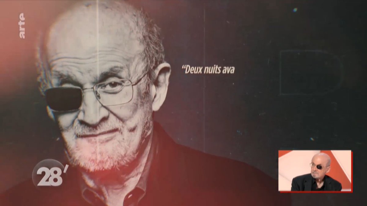 #Replay Salman Rushdie était l'invité de l'émission <a href="/28minutes/">28 minutes</a> sur <a href="/ARTEfr/">ARTE</a>.

📖 "Le Couteau" de <a href="/SalmanRushdie/">Salman Rushdie</a> ➤ gallimard.fr/Catalogue/GALL…

📺 À (re)voir ici 👉arte.tv/fr/videos/1150…