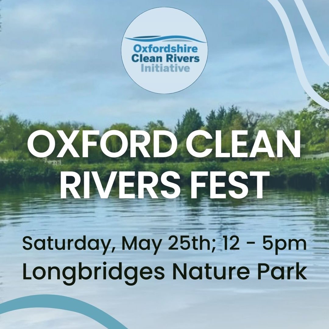 📢 Sick of pollution in the Thames? Come and make your voice heard! The Oxford Clean Rivers Fest (📅 Saturday 25 May) is a family-fun festival celebrating the beauty of the Thames while calling for action against #SewagePollution. Register to join us 👉bit.ly/Oxford-Clean-R…
