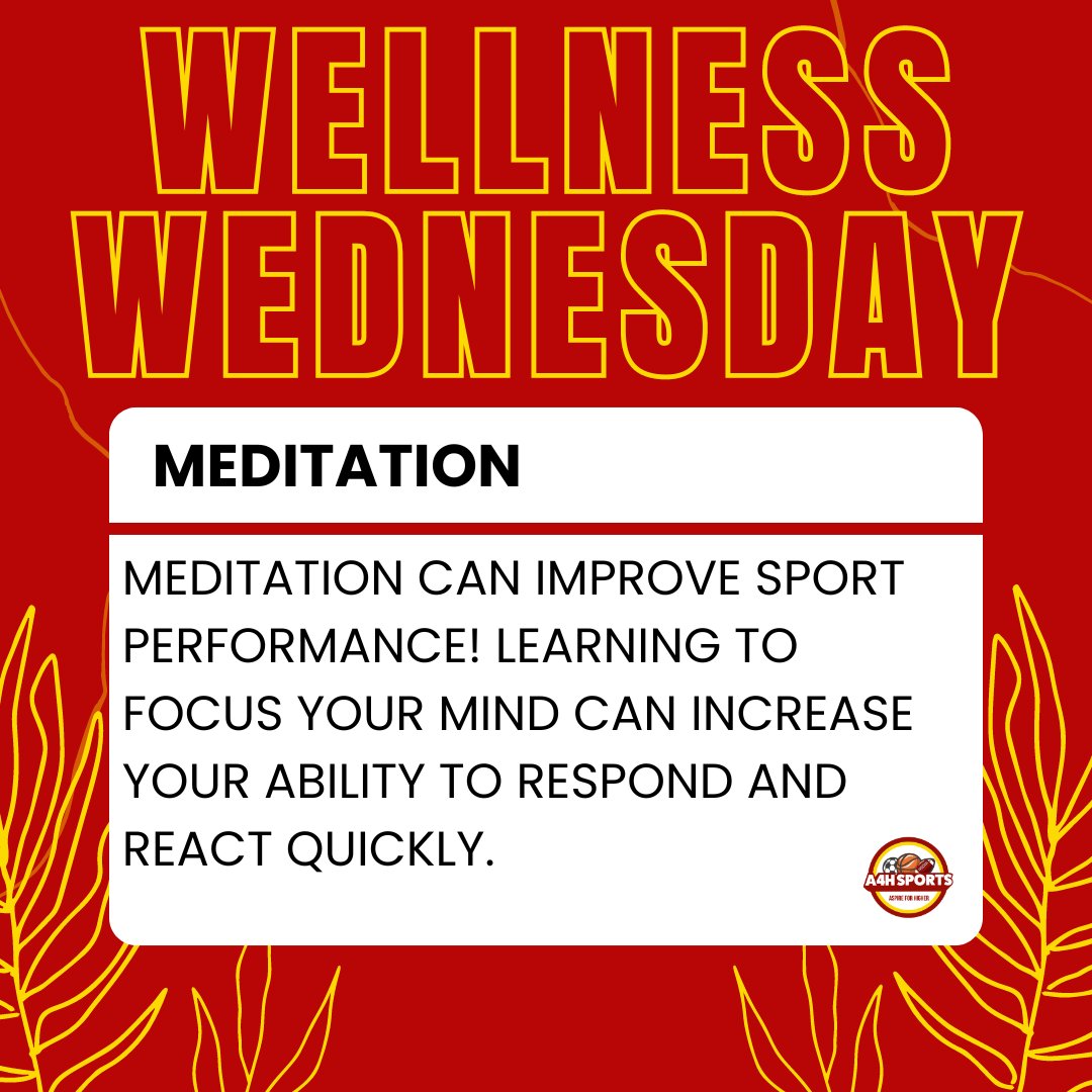 Elevate your game from the inside out. 🌟🧘‍♂️ Dive into the power of meditation to sharpen focus, enhance performance, and find balance on and off the field.
.⁠
.⁠
.⁠
#wellness #wellnessjourney #wellnesslifestyle #wellnessfitness #wellnessgoals #wellnesslife #physicalwellness