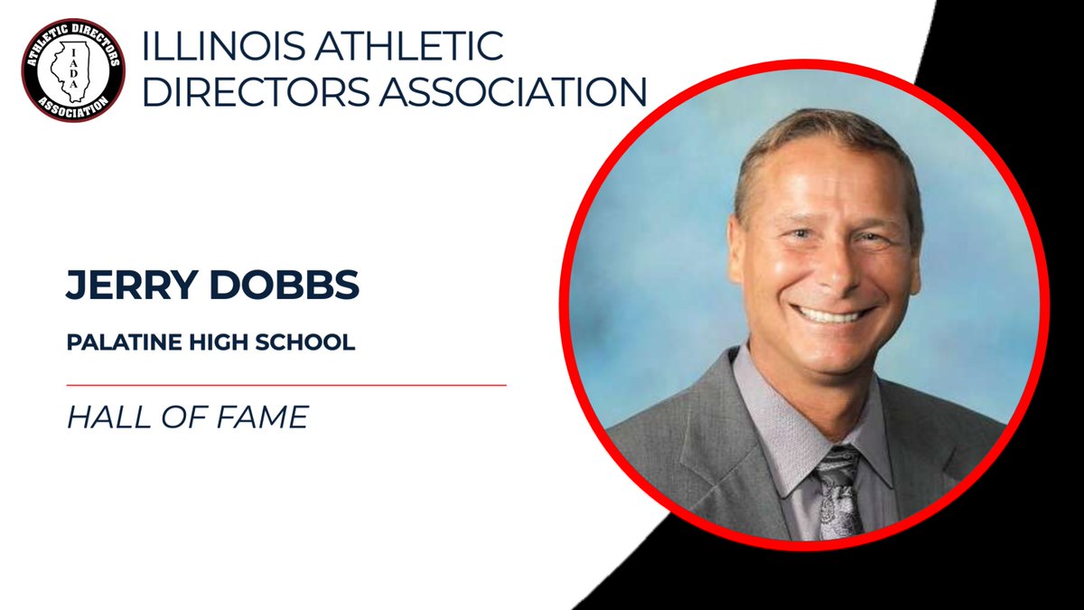 Congratulations to Jerry Dobbs from Palatine High School @PalAthletics for being inducted into the IADA Hall of Fame! Press release can be found here: linktr.ee/illinoisad