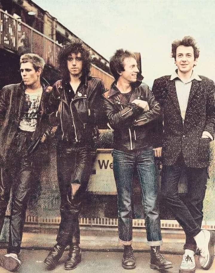 The Clash....look at Jones' hair! @NewWaveAndPunk