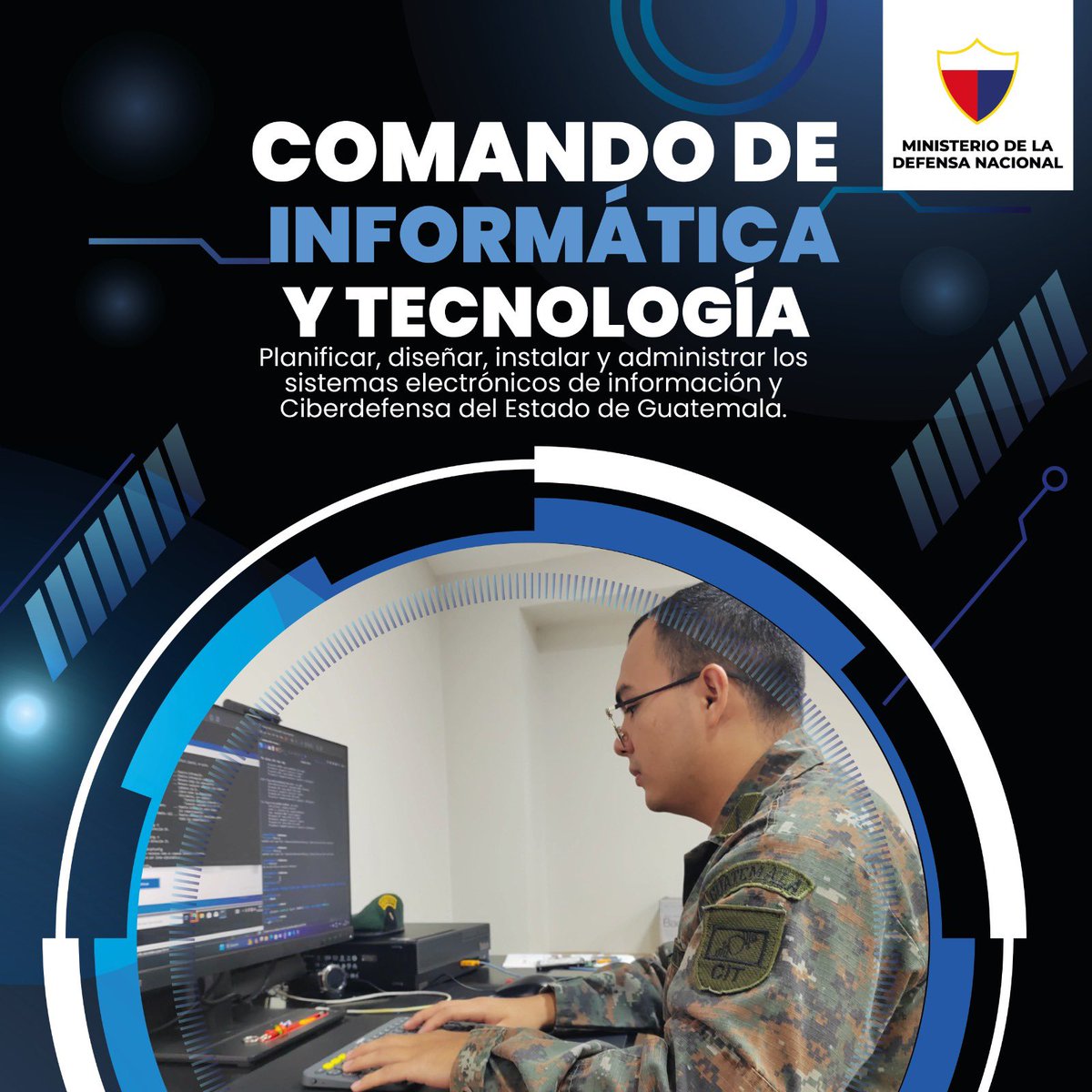 Comando de Informática y Tecnología del #EjércitoGT. 👨‍💻☢️🛜