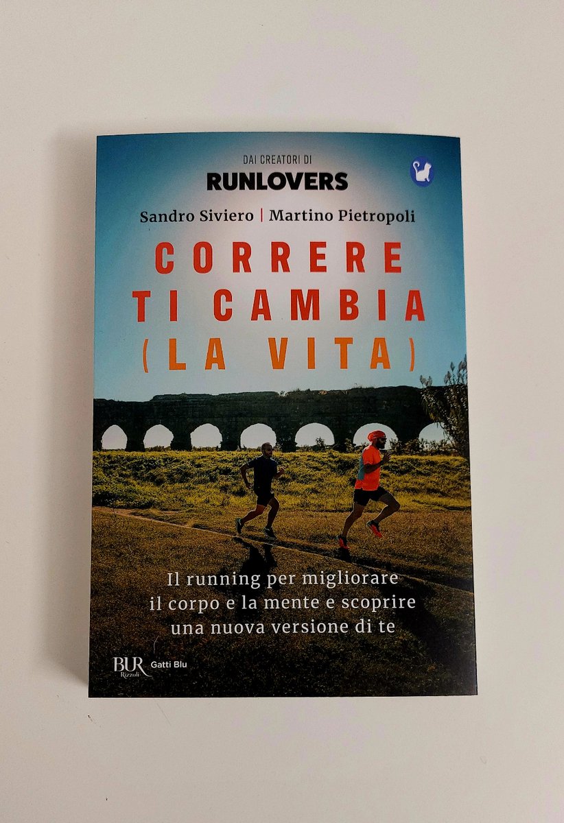 Grazie @sandrosiviero e @mpietropoli @runlovers #running #books #reading