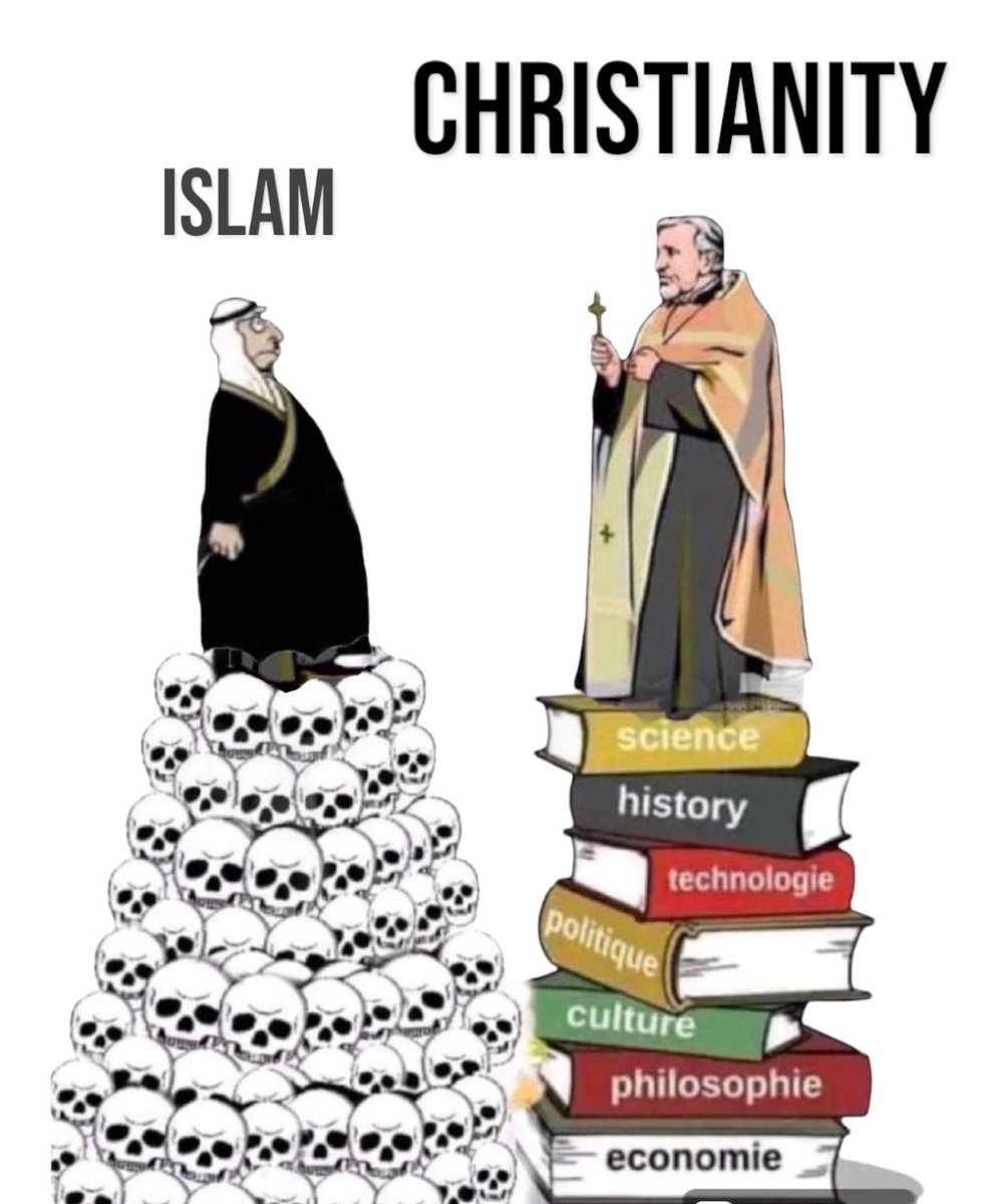 _ Je rétablis la vérité !!…. C’est cadeau. _ _ #Islam vs #christianity #chretien #islamistes #IslamIsTheProblem Islam ☪️ult Of Satan