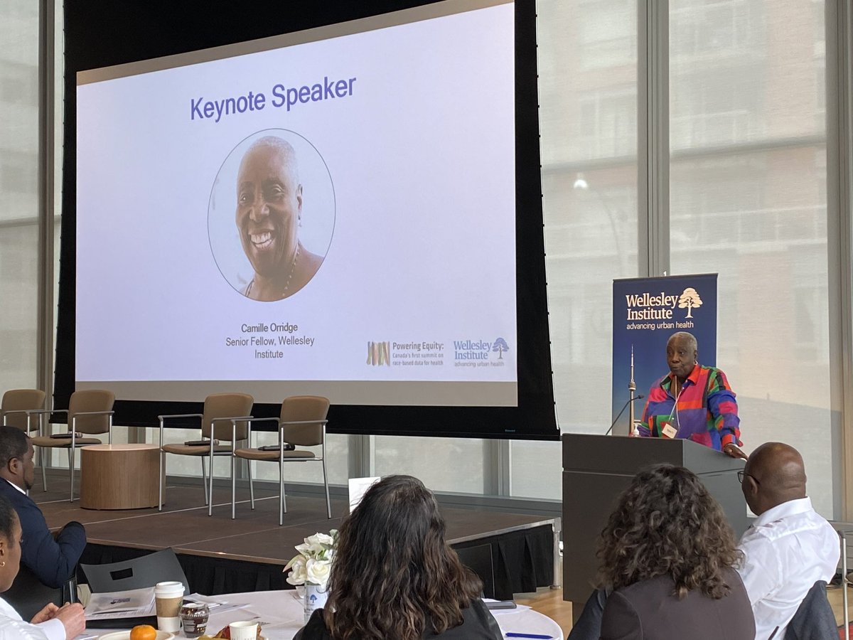 “It is impolite NOT to talk about race in health.” - Camille Orridge at #PoweringEquity summit