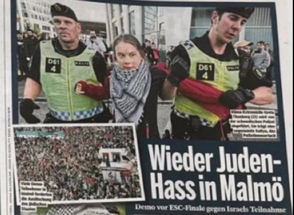 Är det för tidigt att återposta årets bästa meme?
'Åter judehat i Malmö'
Av Tysk press.