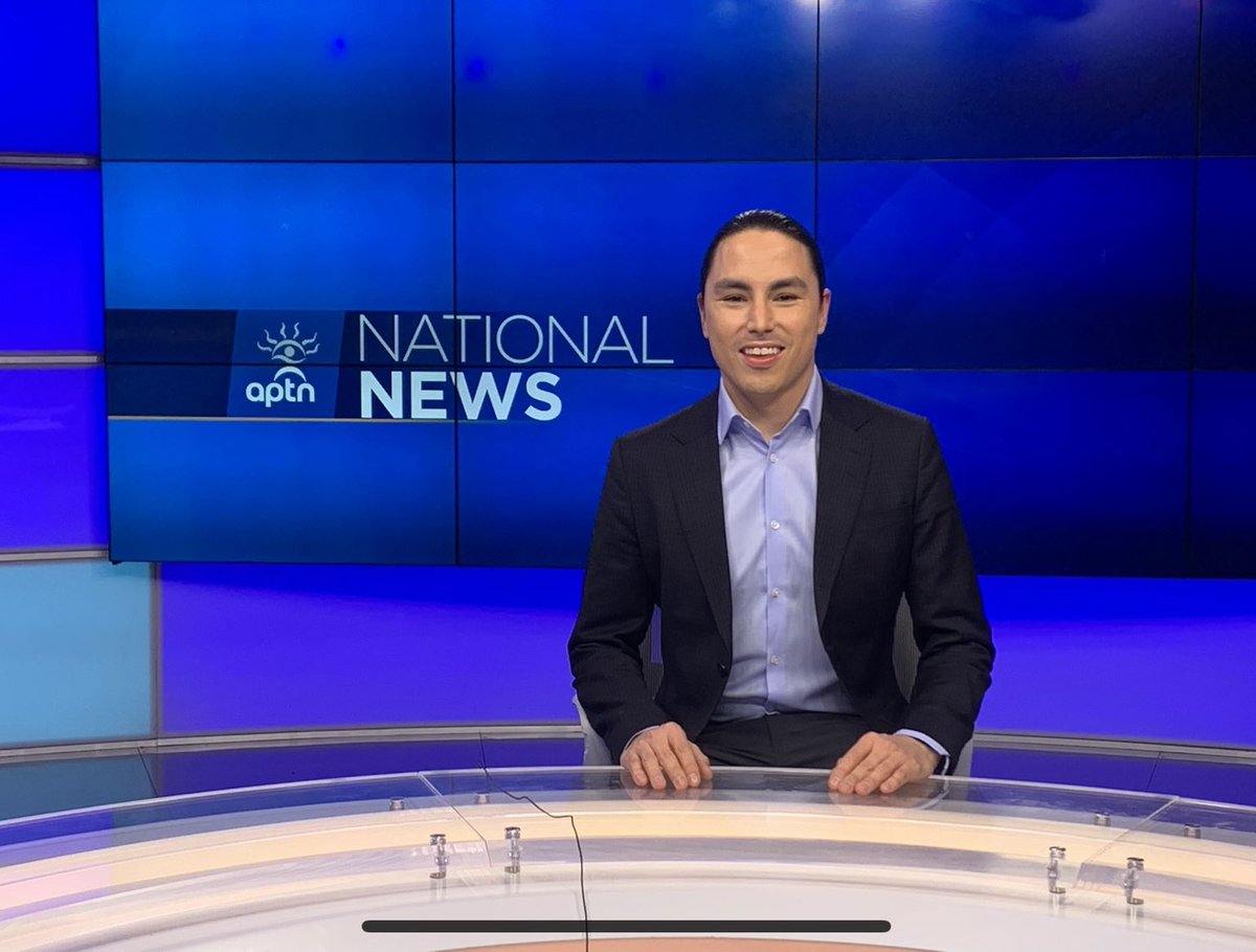 Life update: I am happy to announce I am the new host of APTN National News’s brand new midday news show that airs Monday to Friday at 12pm Winnipeg time! Winnipeg is me and my family’s new home and we are already loving it here. ❤️