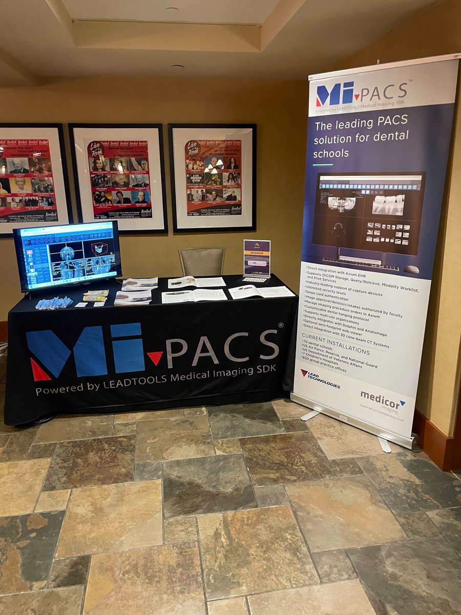 MiPACSbyApryse's tweet image. Find us at Exan Summit 2024 in Vancouver - happening now! Will is set up and ready to demo all things MiPACS, including the power of MiPACS &amp;amp; #AxiUm integration. 

Stop by our booth, grab a snack, and learn why over 75+ dental schools continue to choose MiPACS. See you soon!