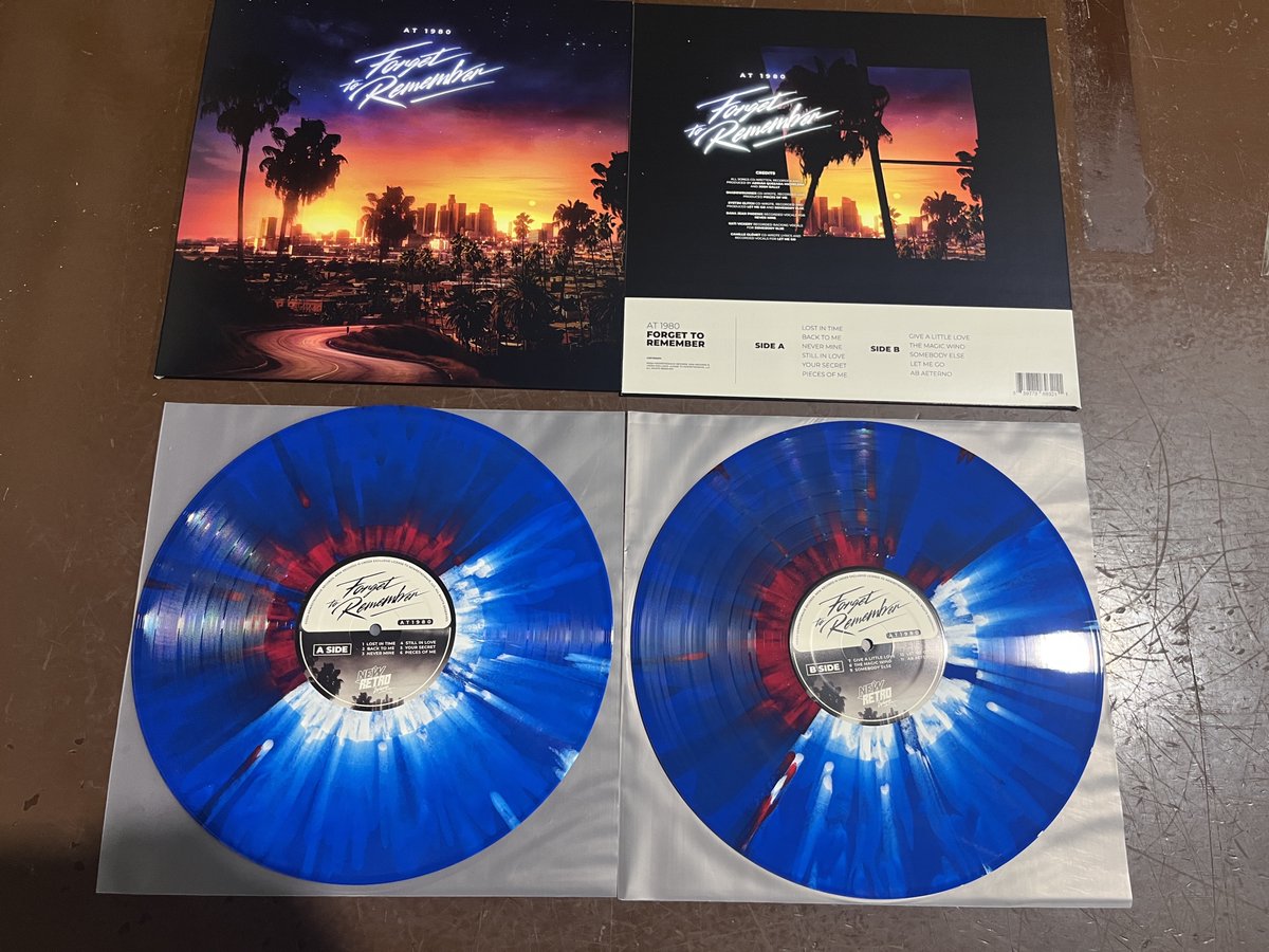 The Beauties are in!!!! 👀👀👀👀👀👀 @at1980music / @dallyjosh newretrowave.bandcamp.com/album/forget-t… Shiping officially begins next week. :) #retrowave #synthwave #aor #newretrowave