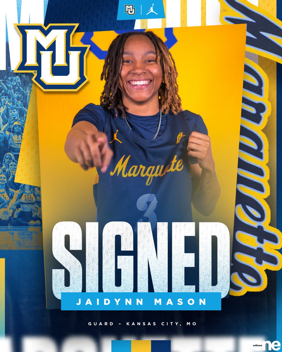 Signed ✍️

Welcome to the Marquette family, @Jaidynn02 ‼️

#MUWBB | #WeAreMarquette