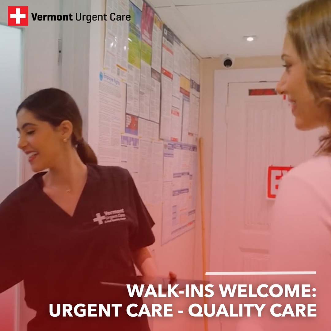 Need quick medical care? Vermont Urgent Care has you covered! 🏥🍂 Walk-ins are always welcome as we're committed to providing you with top-quality, compassionate care when you need it most. Don’t wait for wellness—visit us today! #UrgentCare #QualityCare bit.ly/3G6Ha4M