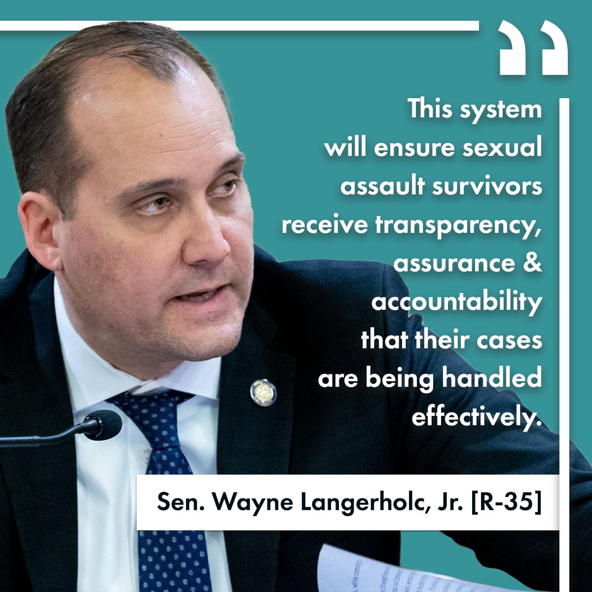 The #PASenate passed a #sexualassault evidence tracking system bill, sponsored by @SenLangerholc, to allow individuals to follow the path of a rape kit throughout the collection & testing process. These evidence kits are critical for achieving justice. bit.ly/4aqZiD4