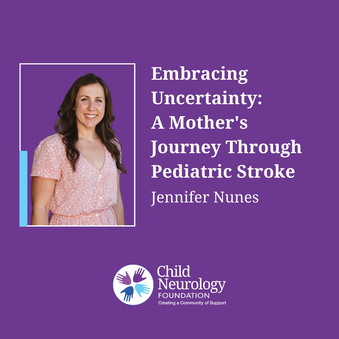 'I had to start accepting what happened so that I could process, grieve, and give space to enjoy the life I had. Its beauty and its chaos.” Read More from Jennifer Nunes: bit.ly/3V00gSe #PediatricStrokeAwareness #MakingItToMonday