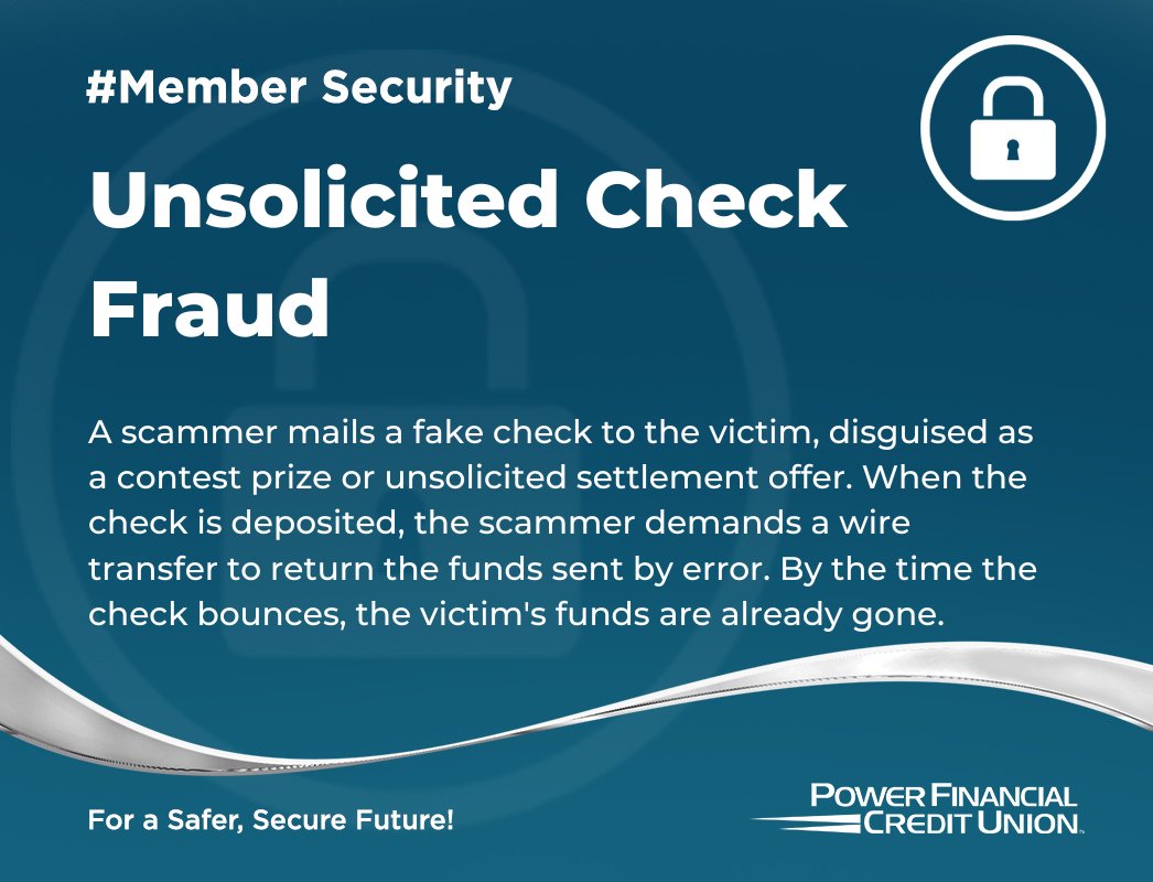 Just as you wouldn't give your house or car keys to a stranger, you shouldn't share your private bank information either. Signing up for a free trial or special offer is a common ploy for scammers to gain access and drain your account in minutes. #MemberSecurity #CommonScams