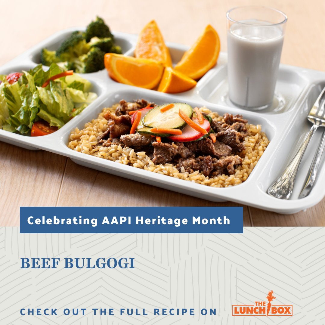 In honor of #AAPI Month, we would like to share is our recipe for Beef Bulgogi. This dish has its roots in Korea and is traditionally cooked on skewers over a hwaro grill. The name 'Bulgogi' is derived from Korean and means 'fire meat'. View recipe: ow.ly/WtMs50RzR5N