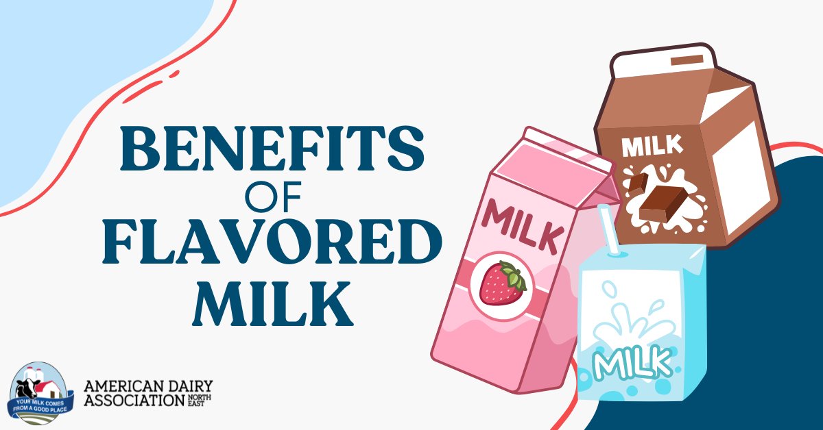 Delicious and nutritious, follow the link to learn about the benefits of flavored milk for kids: ow.ly/GTRJ50RGsaz