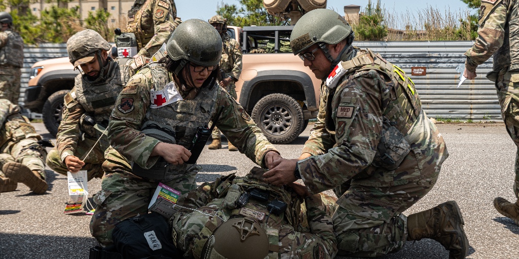 Kunsan conducted the base-wide training exercise Beverly Pack 24. Wolf Pack Airmen trained while donning mission oriented protective posture gear to ensure completion of duties is seamless in a hazardous environment designed to improve contingency response capabilities.