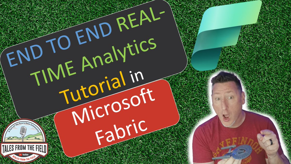 Tales From The Field (@talesftfield) on Twitter photo Our latest MS Tech Bit is LIVE! <a href="/SQLBalls/">Bradley Ball</a> presents #MicrosoftFabric: End to End Tutorial on Real-Time Streaming Analytics
Link: youtu.be/iWepPEUUO_4
cc <a href="/JoshLuedeman/">Josh Luedeman | @joshluedeman.bsky.social</a> <a href="/BradleySchacht/">Bradley Schacht</a> <a href="/neeraj_jhaveri/">Neeraj Jhaveri</a> <a href="/DBABullDog/">Daniel Taylor | DBABulldog@mas.to</a> <a href="/nodestreamio/">NODESTREAMIO | Andrés Padilla</a> Our latest MS Tech Bit is LIVE! <a href="/SQLBalls/">Bradley Ball</a> presents #MicrosoftFabric: End to End Tutorial on Real-Time Streaming Analytics
Link: youtu.be/iWepPEUUO_4
cc <a href="/JoshLuedeman/">Josh Luedeman | @joshluedeman.bsky.social</a> <a href="/BradleySchacht/">Bradley Schacht</a> <a href="/neeraj_jhaveri/">Neeraj Jhaveri</a> <a href="/DBABullDog/">Daniel Taylor | DBABulldog@mas.to</a> <a href="/nodestreamio/">NODESTREAMIO | Andrés Padilla</a>